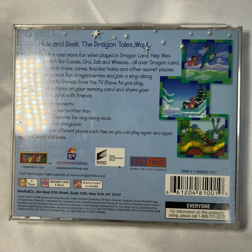 Sony dragon tales
